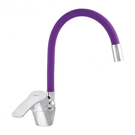 Смеситель для кухни ZERIX YUB 279 REFLECTOR PURPLE